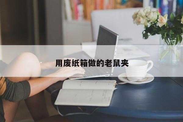 用廢紙箱做的老鼠夾